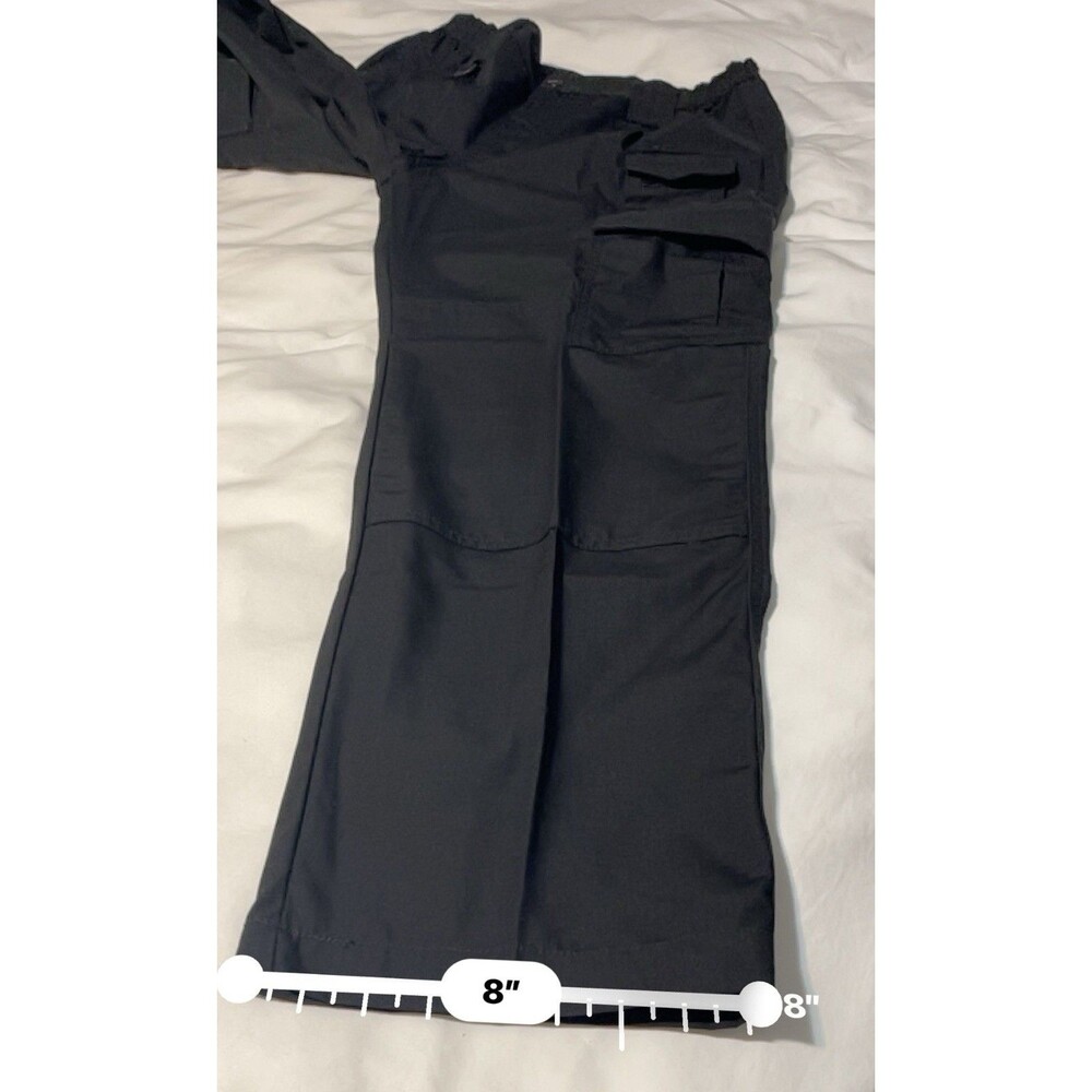 Propper Cargo Pants Mens 34x30 Black Tactical Utility Work Hiking Ripstop - Picture 6 of 8